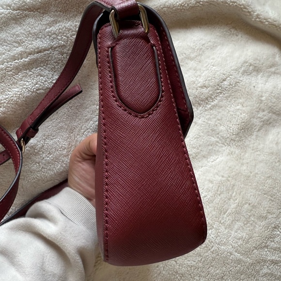 Kate Spade Burgundy Crossbody Bag - Picture 4 of 8